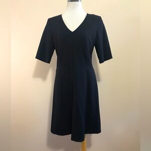 Caractere Women’s V-Neck Black Dress